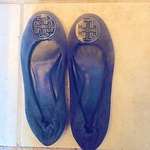 Tory Burch Navy flats